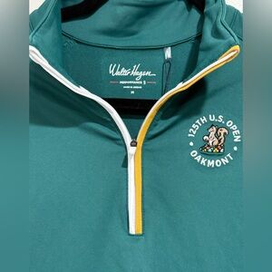 Walter Hagen Green US Open Quarter-Zip Pullover